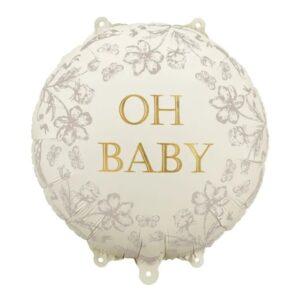Folija balon 43 cm BEŽ Oh Baby