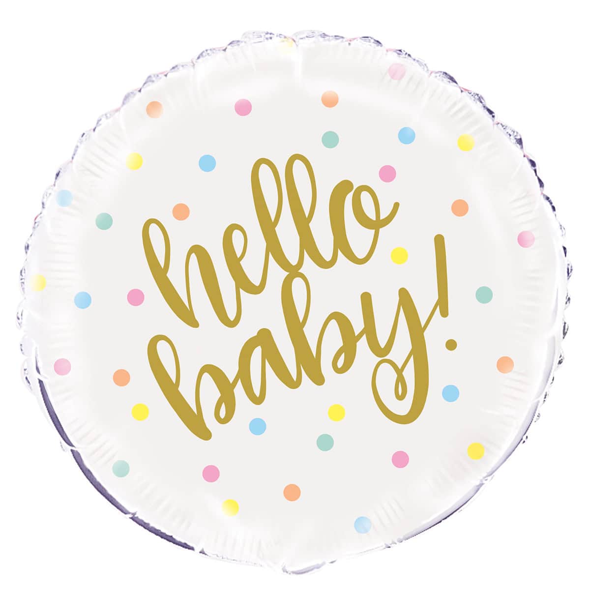 Folija balon 43 cm HELLO BABY