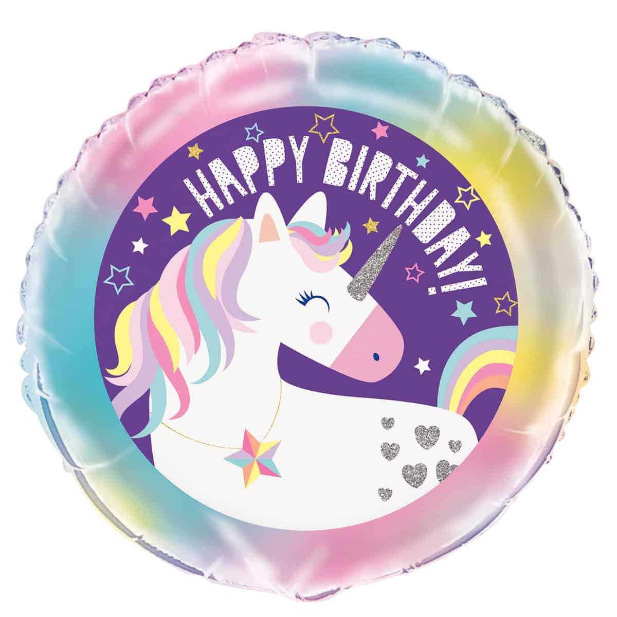 Folija balon 43 cm unicorn