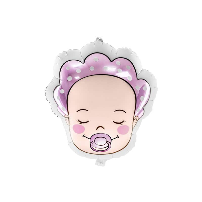 Folija balon baby girl glava