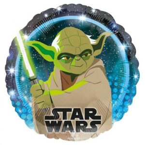 Folija balon 43 cm Star Wars - Yoda