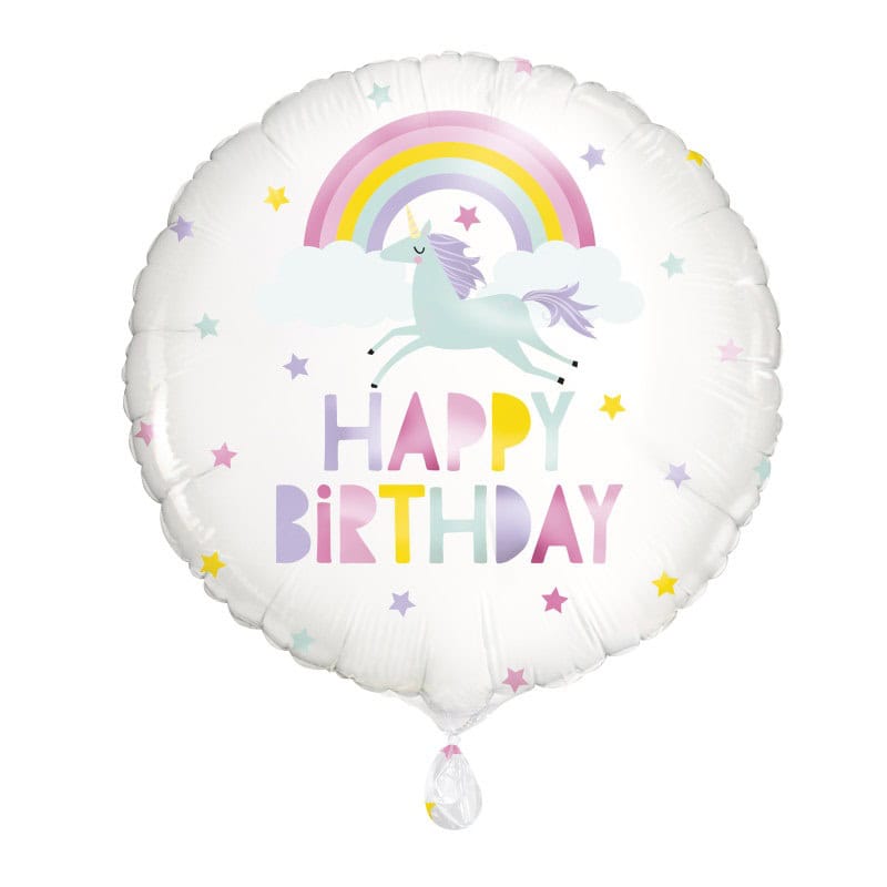 Folija balon Rainbow & Unicorn HB, 43cm
