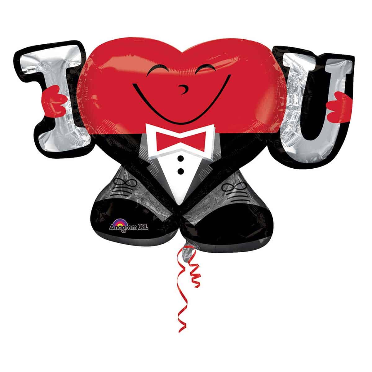 Folija balon veliki I Heart U Guy