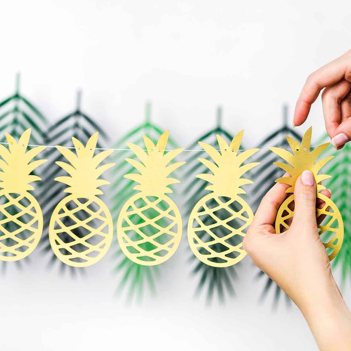Girlanda Aloha - Pineapples