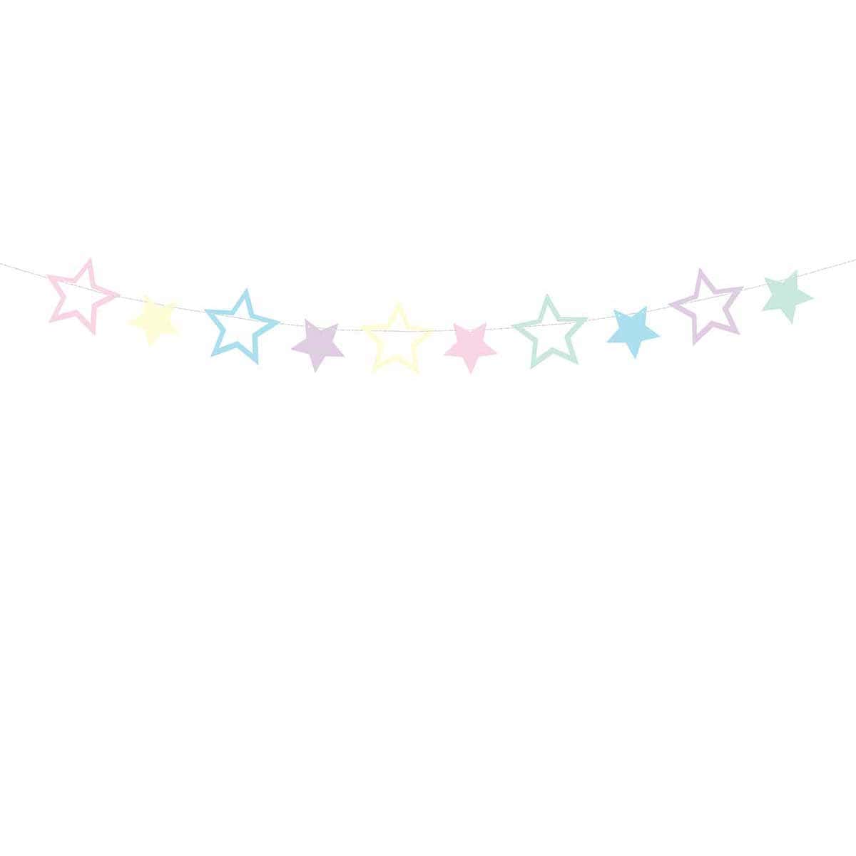 Girlanda Unicorn - Stars, 1.4 m