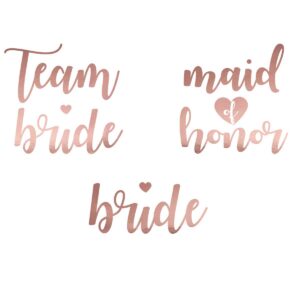 Hen party tetovaže rose gold 13 kom