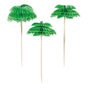 Honeycomb čačkalica Palm Trees 7.6 cm 12kom