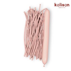 Baloni za modeliranje 260Q - Macaron pink 50kom
