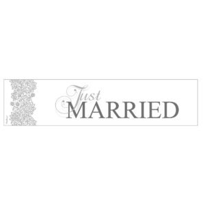 Natpis za tablice ''Just Married''