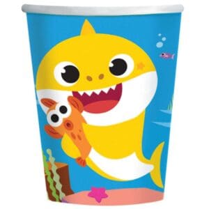 Papirnate čaše Baby shark 8 kom