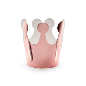 Party kruna veća - rose gold, 6cm 6 kom