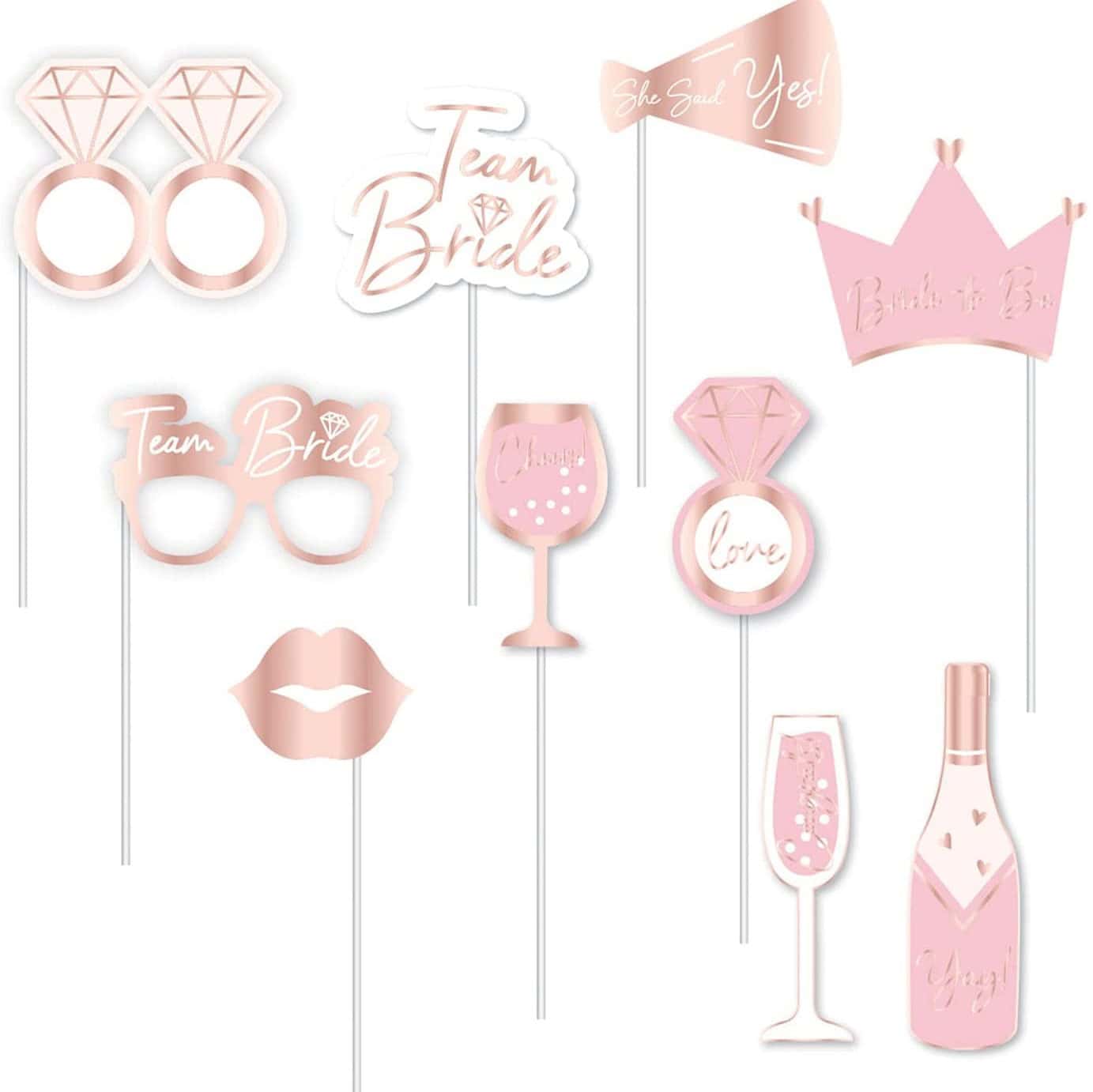 Photo Propsi Team bride-gold-rose