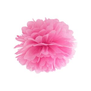 Pompon papirnati 35 cm - fuksija