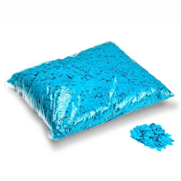 Konfeti papirnati 6x6mm 1kg svijetlo plava