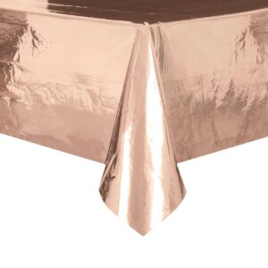 Stolnjak PVC rose gold metalik 135x270cm