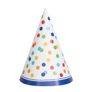 Šeširići - Rainbow dots 8 kom