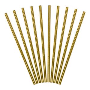 Slamke papirnate zlatne metalik boje, 24 kom