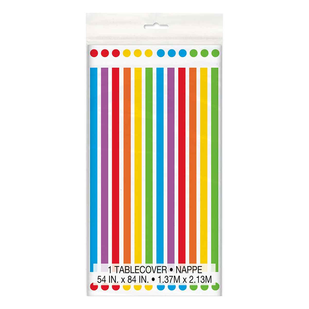Stolnjak Rainbow Happy Birthday PVC
