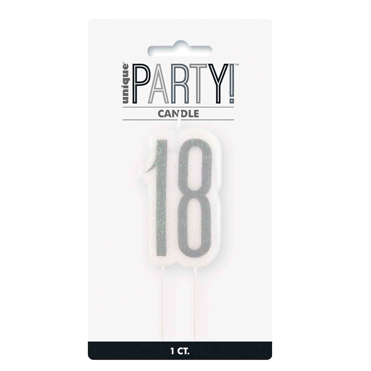 Svjećica rođendanska broj BDAY GLITZ-18 - Slika 2