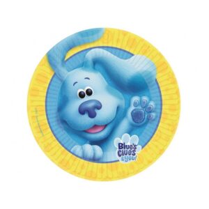 Tanjuri papirnati Blue's Clues, 23 cm, 8 kom