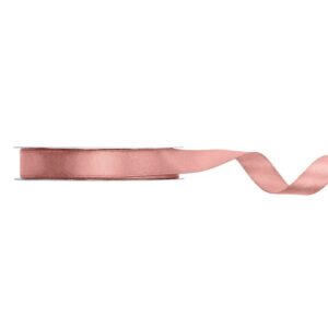 Traka satenska, dusty rose, 12mm/25m