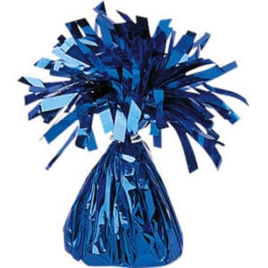 Uteg za balone folija, plavi, 170g