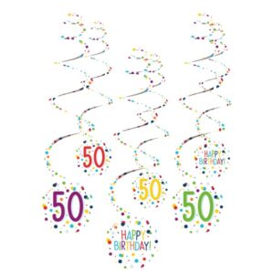 Viseća dekoracija Swirl 50 HB 6 kom
