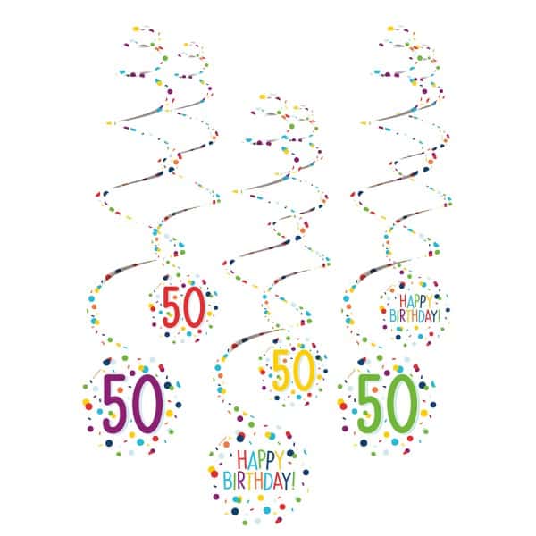 Viseća dekoracija Swirl 50 HB 6 kom