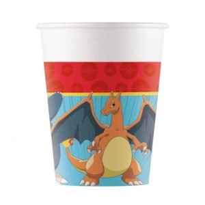 Čaše Pokemon - 200 ml 8 kom