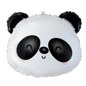 Veliki folija balon glava PANDA, 43x37 cm