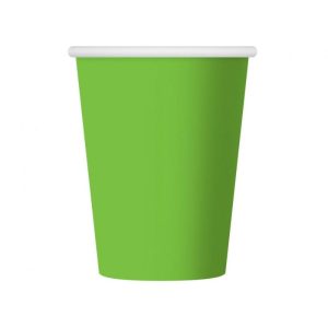 Čaše papirnate sv.zelene 250 ml 6 kom