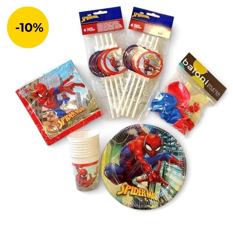 Party set Spiderman rođendan
